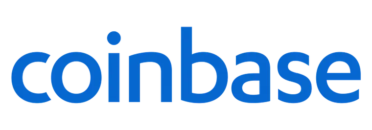 Coinbase logo logo blank background from coinbase site