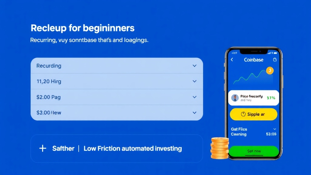 Coinbase for Beginners Who Want to DCA: My Simple Low-Friction Setup